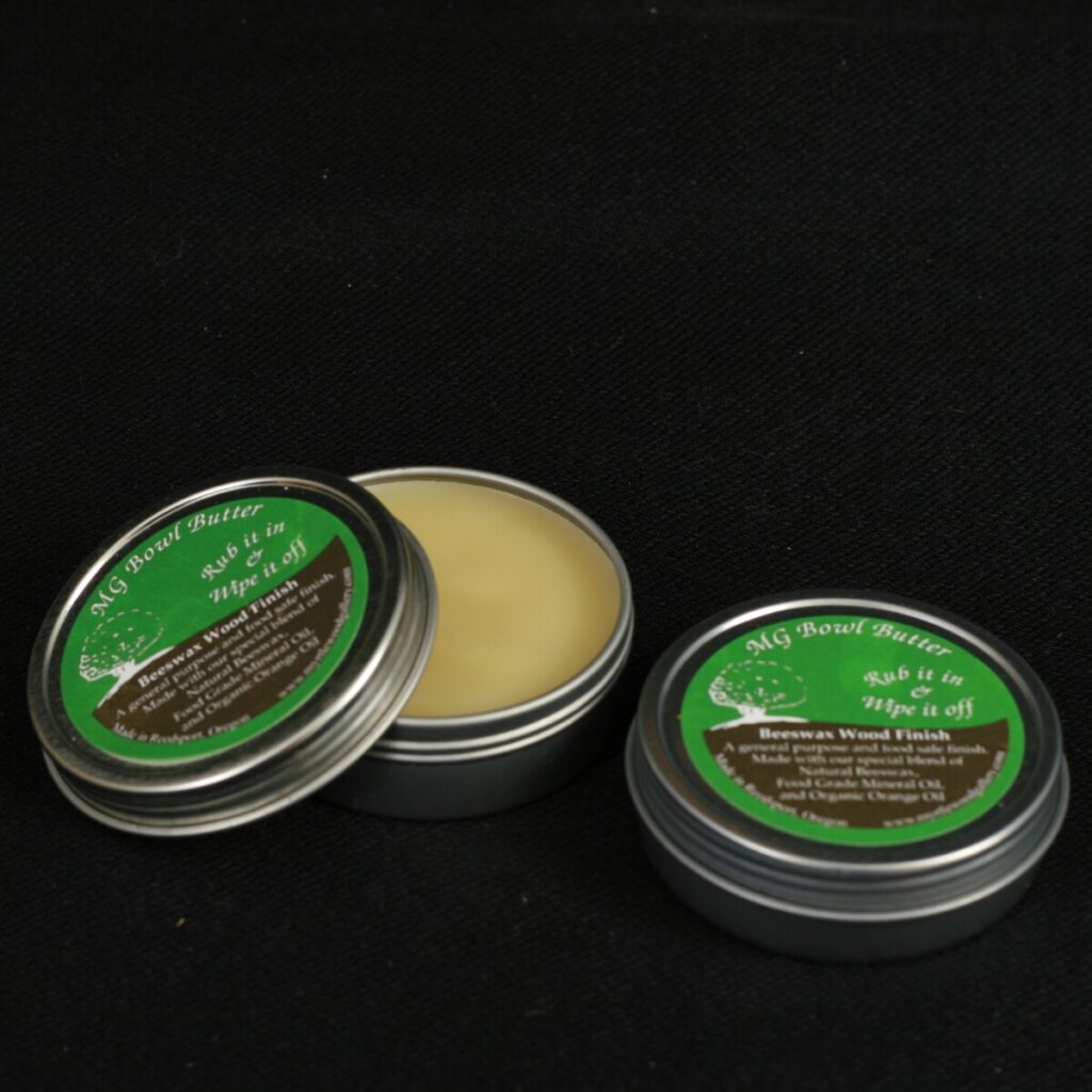 Bowl Butter Beeswax Wood Finish Myrtlewood Gallery