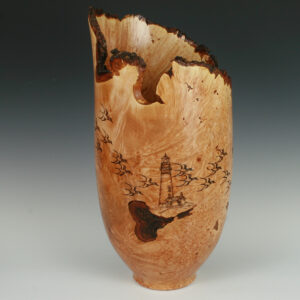 "On the Way" Maple Vessel Yaquina Head