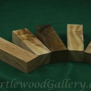 Wood Knife Block Myrtlewood AAA