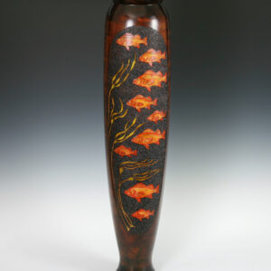 Rockfish-on-Maple #4 Hollow Vessel