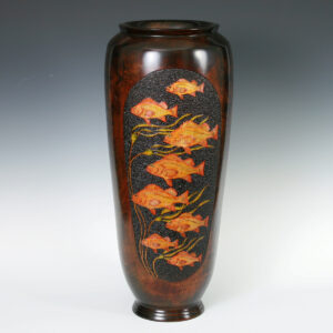 Rockfish-on-Maple #3 Hollow Vessel