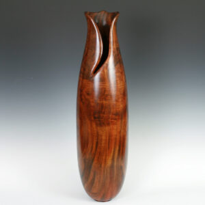 "Calla Lily" Black Walnut Vessel