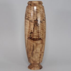 Guiding the Way-Umpqua Myrtle Vessel