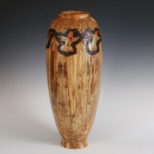 "Summer Jewels" Spalted Alder Vessel