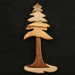 Tree Intarsia 10inch