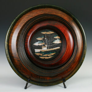 Tuna Trawler on Maple Woodturning