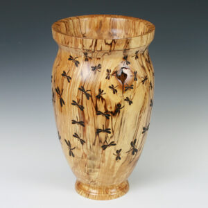 "Free at Last" Spalted Alder Vessel