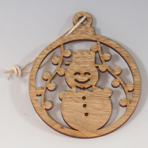 Myrtlewood Ornament - Snowman
