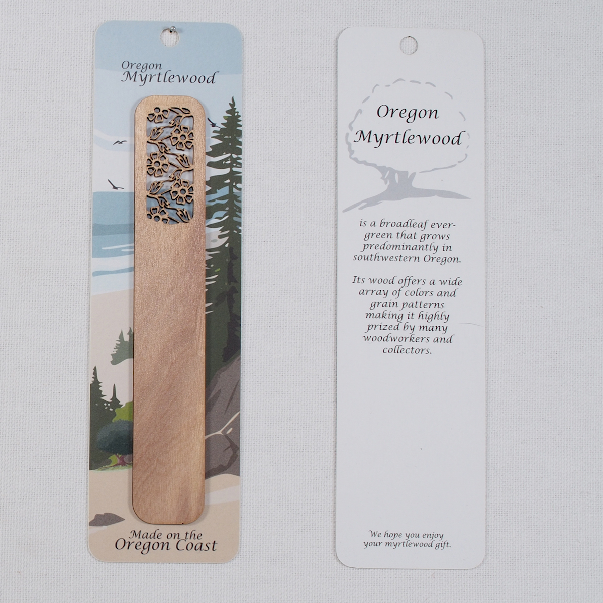 Myrtlewood Bookmark- Flowers Pattern - Image 6