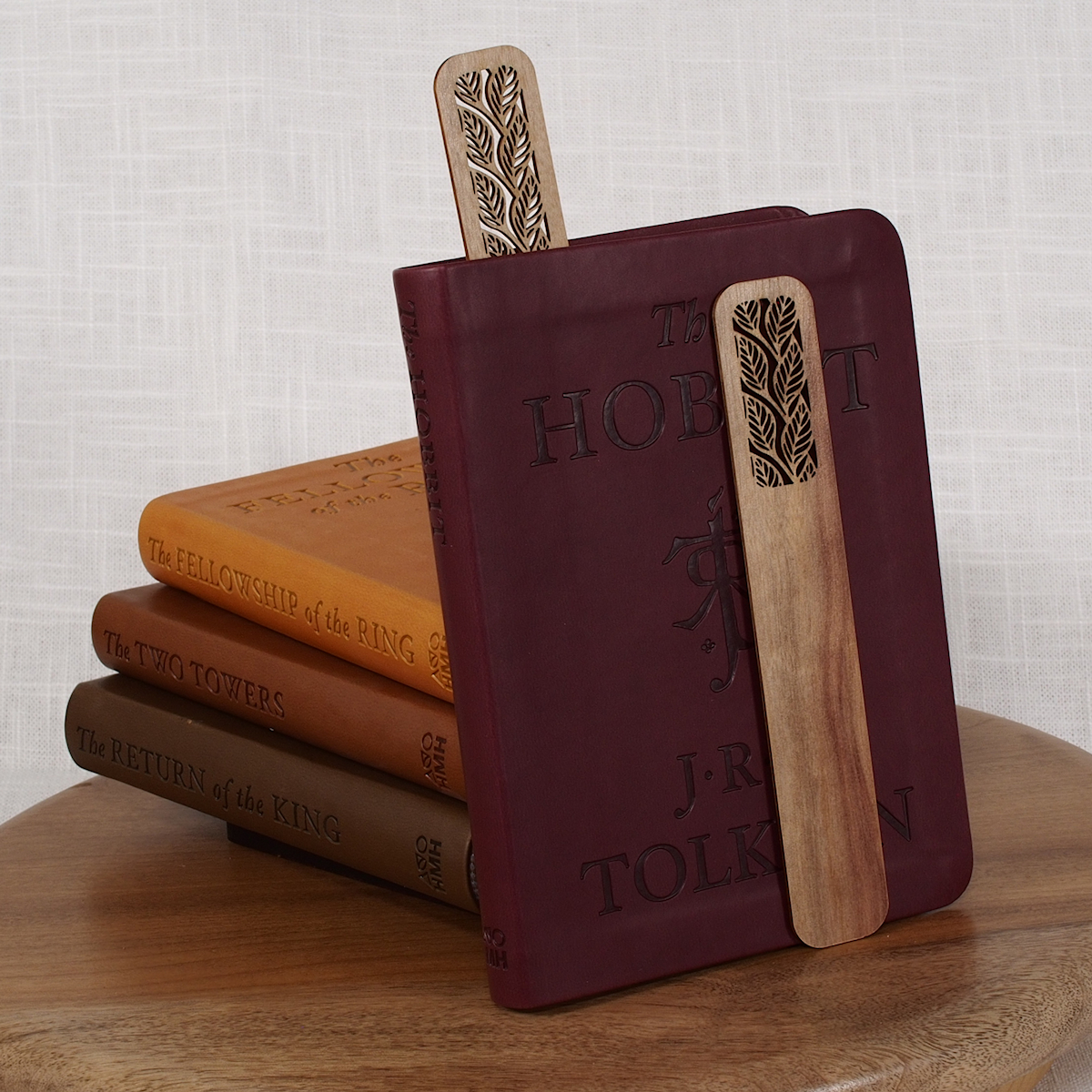 Myrtlewood Bookmark- Leaf Pattern - Image 2