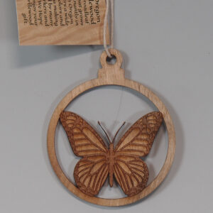 Myrtlewood Ornament-Butterfly