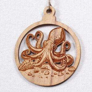 Myrtlewood Ornament-Octopus