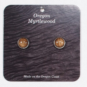 Earring Myrtlewood Post 10mm