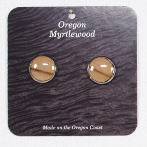 Earring Myrtlewood Post 14mm
