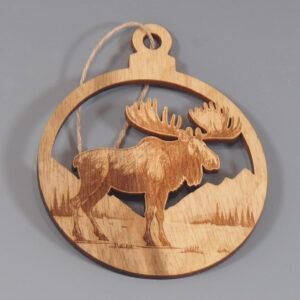 Myrtlewood Ornament-Moose