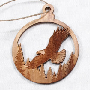 Myrtlewood Ornament-Eagle