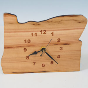 Oregon Wall Clock- Engraved Numbers