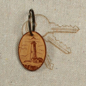 Myrtlewood Lighthouse Key Ring