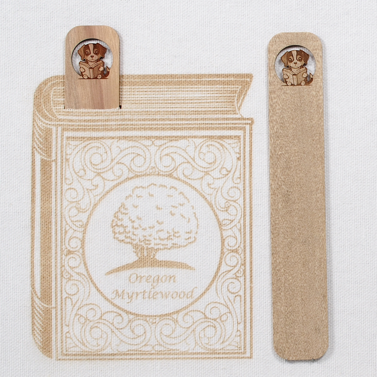Myrtlewood Bookmark - Book Buddies - Dog - Image 2