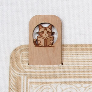 Myrtlewood Bookmark - Book Buddies - Cat