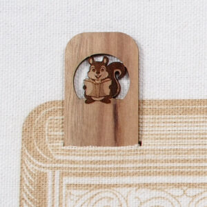 Myrtlewood Bookmark - Book Buddies - Squirrel