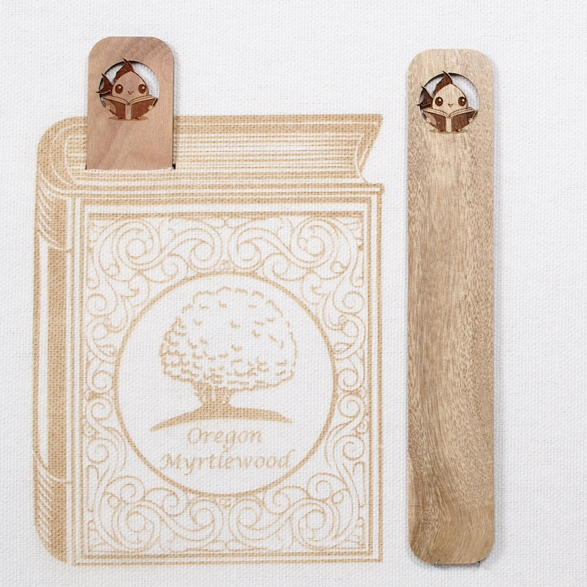 Myrtlewood Bookmark - Book Buddies - Fish - Image 2