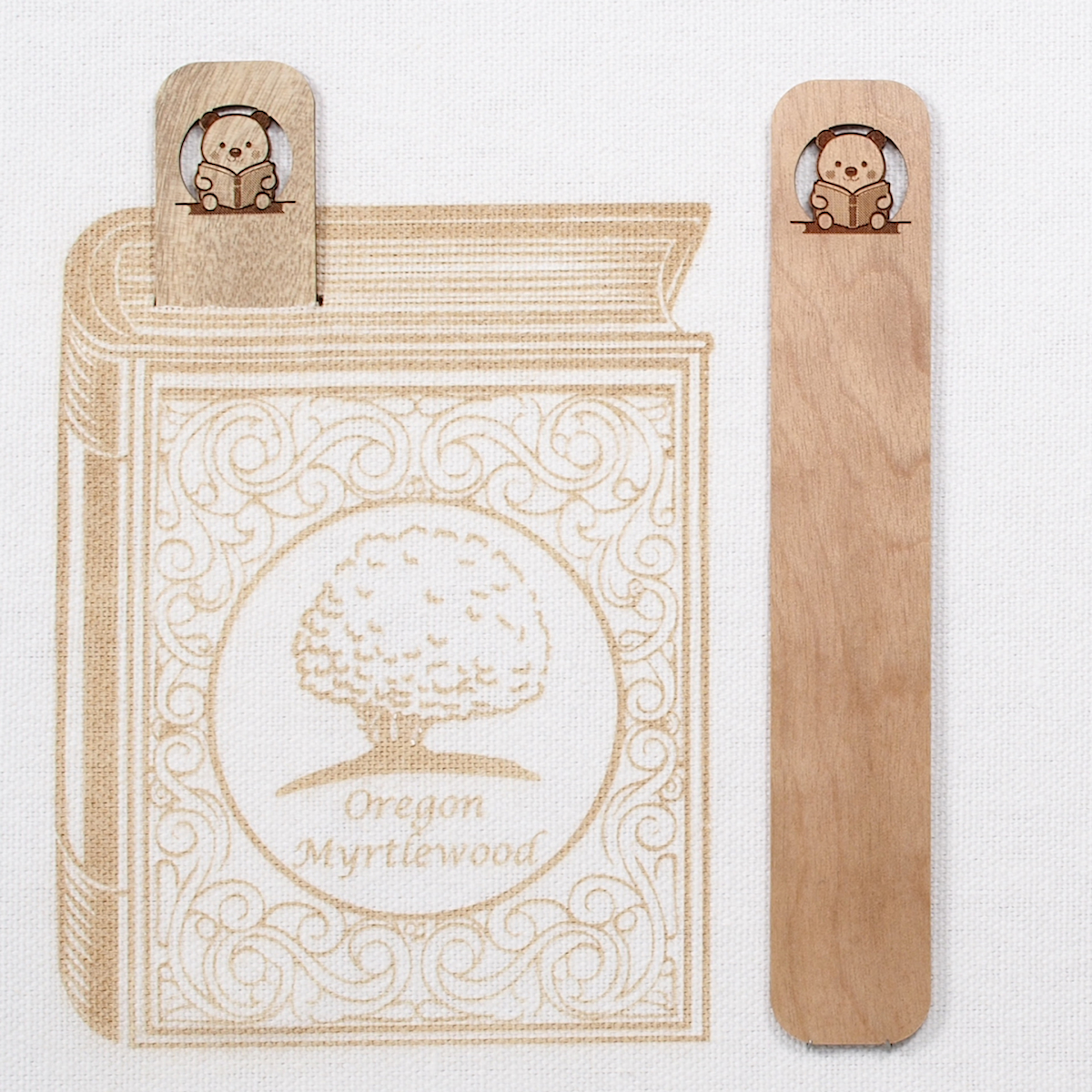 Myrtlewood Bookmark - Book Buddies - Bear - Image 2