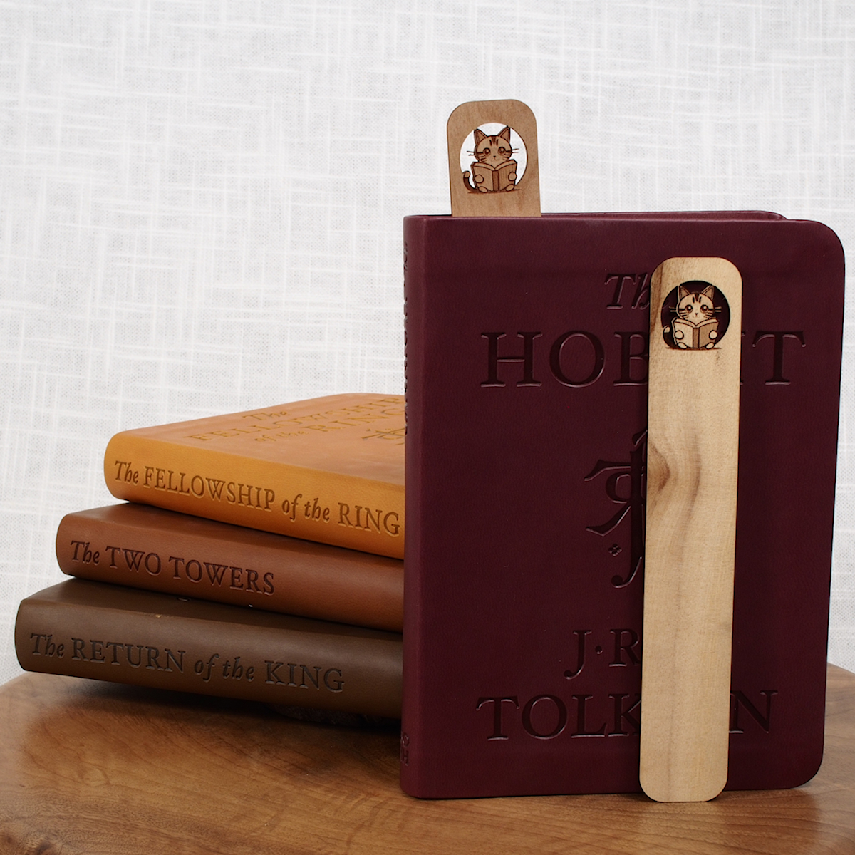 Myrtlewood Bookmark - Book Buddies - Cat - Image 4