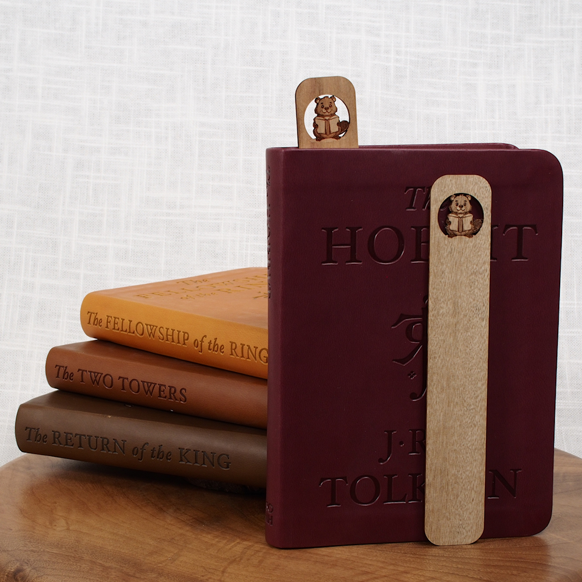 Myrtlewood Bookmark - Book Buddies - Beaver - Image 4