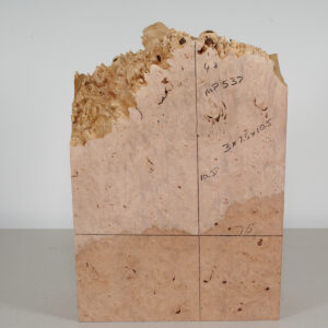 Maple Burl Cap Block 3x7.5x10.5