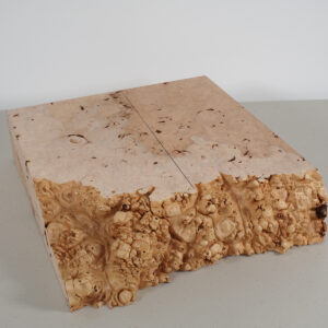 Maple Burl Cap Block 3x11x12